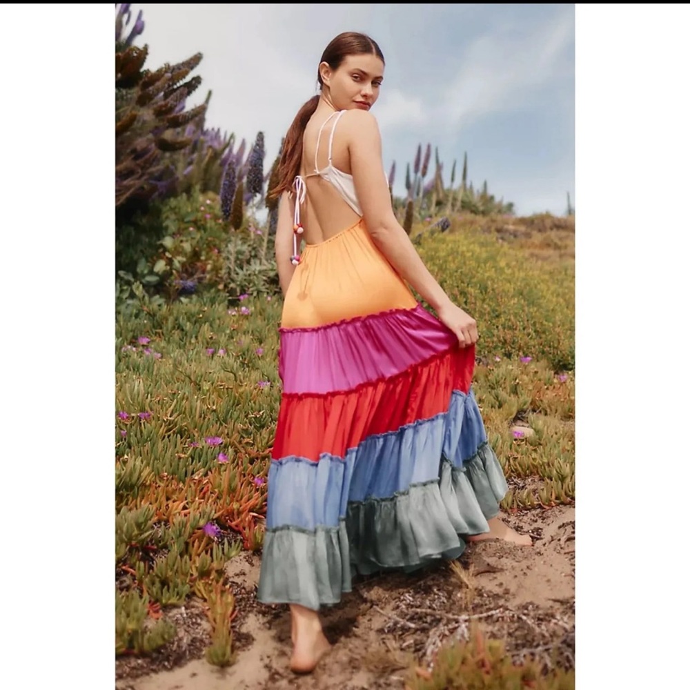 Anthropologie Rainbow Maxi (New)